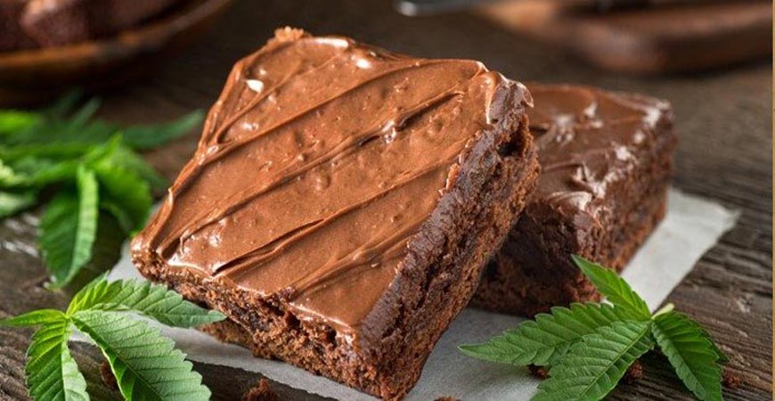 Brownies y tartas de marihuana